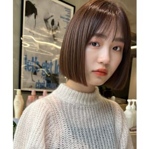 #ボブ #切りっぱなしボブ #レイヤーボブ #くびれボブ 