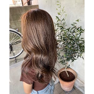 白髪ぼかしデザインのお客様