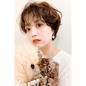 ゆるふわフェミニンショート