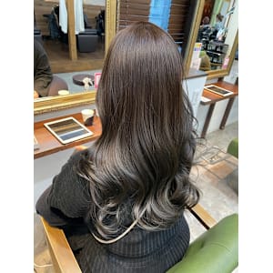 髪質改善/縮毛矯正/酸性ストレート/韓国風巻き/グレージュ