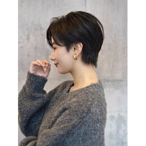 30代40代/ハンサムショート/クールショート/清澄白河