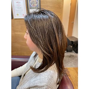 白髪ぼかし/白髪染め/イルミナカラー/髪質改善/ヘッドスパ
