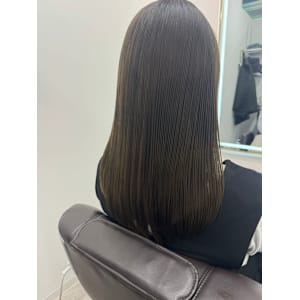 オリーブ/髪質改善トリートメント/透明感カラー