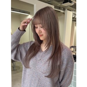 ハイトーン/レイヤーカット/髪質改善トリートメント個室サロン