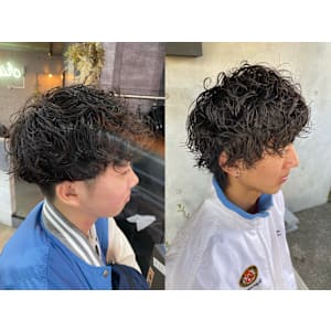 メンズパーマ/スパイラル
