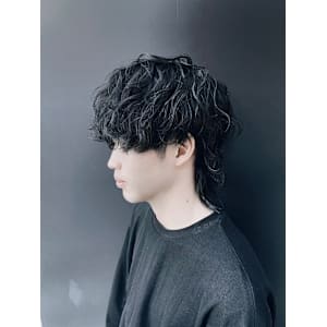 ☆メンズマッシュウルフ×パーマスタイル