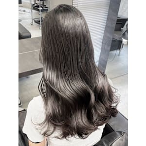 20代30代大人可愛い髪質改善カラーアッシュグレージュ透明感