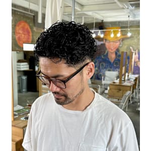 アップバング×スペインカール