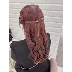 編み込み片耳ひつじヘア＊まゆ - Lilme【リルミー】掲載中