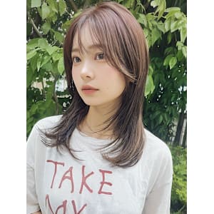 メルティーカラー/フェミニンロング/似合わせカット/渋谷