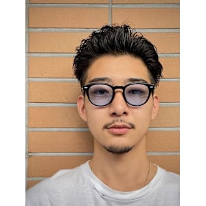 【大村指名】メンズカット/アップバング