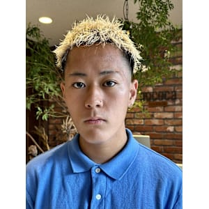 【大村指名】メンズカット/ブリーチ/ピンパーマ - bococa by KENJE/メンズカット｜フェード【ボコカバイケンジ】掲載中