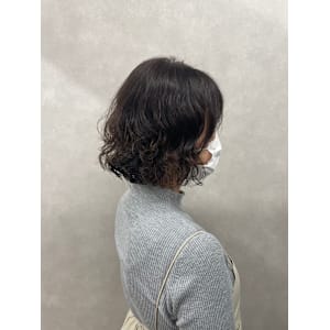  『ROW町田』ショート×パーマ