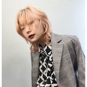 ウルフスタイル×ハイトーンカラー