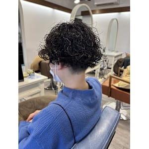 大人かわいい/くしゃっとパーマ/プードルパーマ