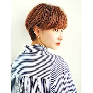 前下がりショート・ボブ/絶壁解消/前髪あり/20代/30代