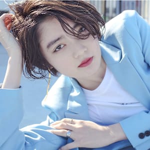 大人センターパートエフォートレスメッシュカラークールショート