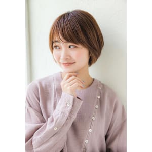 丸みショートボブ