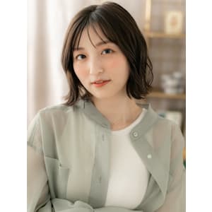 外ハネアッシュグレージュ小顔クセ毛風ボブ　韓国風巻き - COVER HAIR bliss【カバーヘア ブリス】志木/志木南口駅前店【カバーヘア ブリス シキ シキミナミグチエキマエテン】掲載中