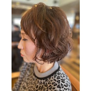 ウルフパーマ　デジタルパーマ