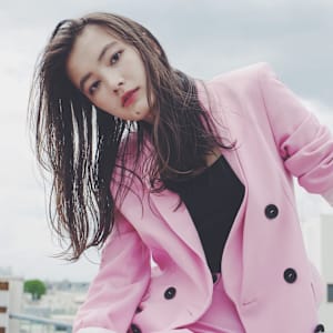 大人グレージュナチュラルストレートシアースムースロング