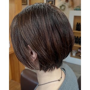 30代40代50代に似合う大人のハンサムショート