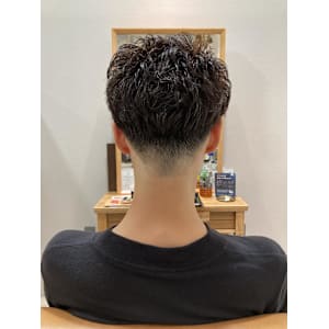 ツーブロショート