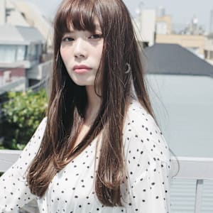 メルティカラーココアベージュ艶やかロング