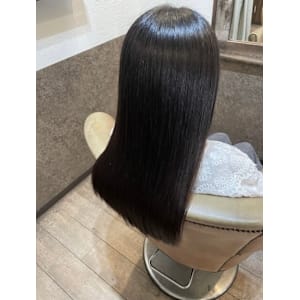 乾かすだけで決まる！美髪矯正　ロングヘア♪