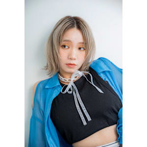 【SOURCE】透明感ブロンドベージュ