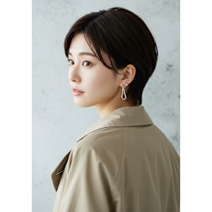 30代40代50代ハンサムショート髪質改善根元パーマ白髪染め