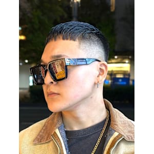 ヒロ銀座 仙台西口店×ベリーショート×フェード