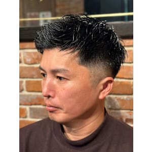 ヒロ銀座 仙台西口店×フェード×アップバング