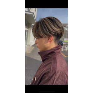 メンズ　フェザーパーマ　ニュアンスパーマ