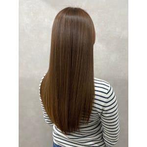 美髪髪質改善トリートメント/似合わせカット/フェミニンロング