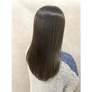 美髪髪質改善トリートメント/似合わせカット/フェミニンロング