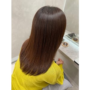 美髪髪質改善トリートメント/似合わせカット/フェミニンロング