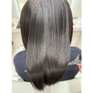 美髪髪質改善トリートメント/似合わせカット/フェミニンロング