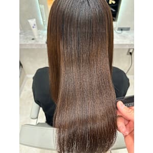 美髪髪質改善トリートメント/似合わせカット/フェミニンロング
