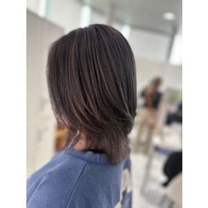 ウルフカット／軽め／ショート／レイヤーボブ／ハッシュボブ