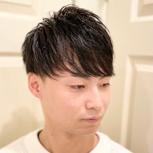 ☆王道☆ツーブロ軽めマッシュショート！