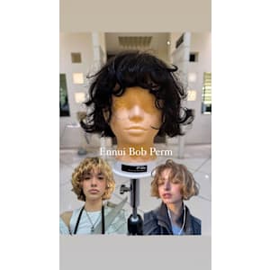 外国人風アンニュイボブパーマ/ドライパーマ