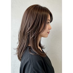 30代40代50代コテ巻きワンカールで仕上げる大人レイヤー