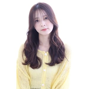 フェミニンロングゆるパーマ20代30代40代