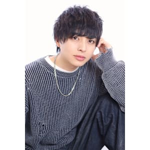 20代/30代/40代/モテる黒髪/ソフトツイスト風マッシュ