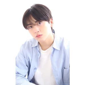 韓国マッシュブルーブラック20代30代40代