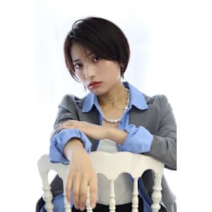 20代/30代♪似合わせ小顔ショートヘア&メルティブラウン