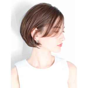 ショート・ボブ/面長/前髪なし/絶壁解消/30代/40代/ - INCEPTION  GINZA 銀座【インセプション】掲載中