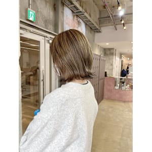 ボブデザインカラー