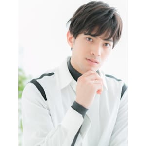 抜け感ランダムパーマ×ニュアンスカラー